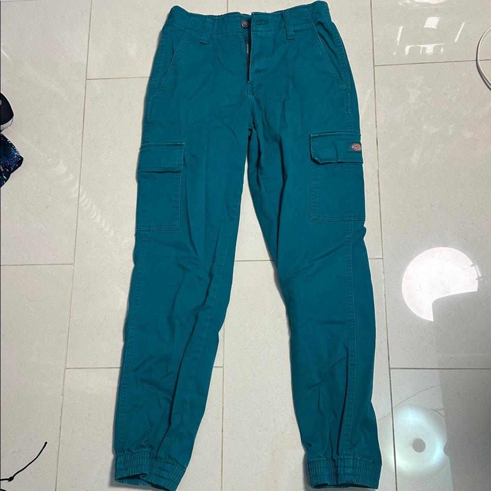 Dickies Teal Cargo Pant